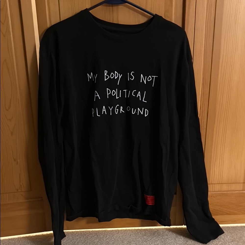CHNGE Black Graphic Long Sleeve Tee